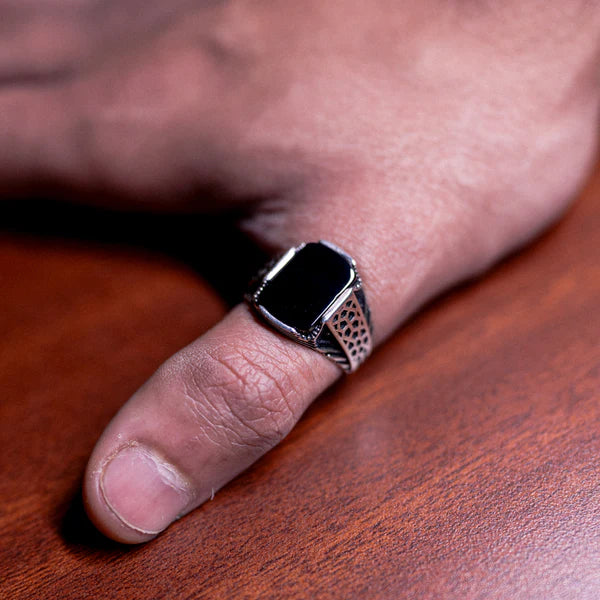 Iron square Ring
