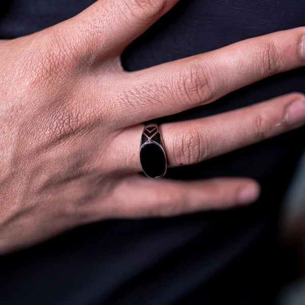 Onyx Eclipse Ring