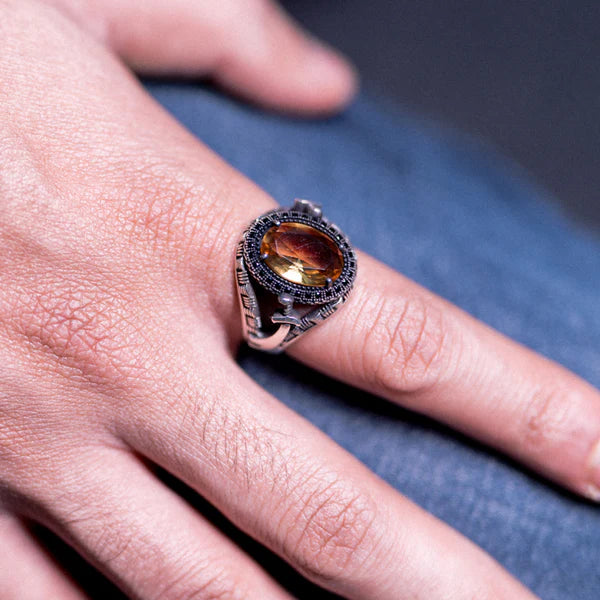 Olive Eclipse Ring